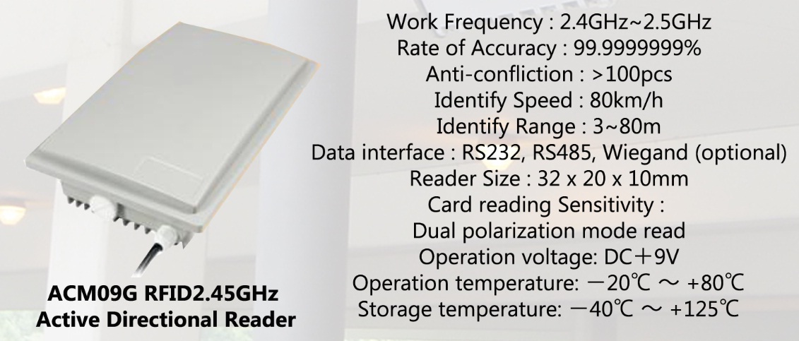 RFID ACM09G UHF Long Range Reader (Aktif), jual RFID ACM09G UHF, harga RFID ACM09G UHF, supplier RFID ACM09G UHF, distributor RFID ACM09G UHF, agen RFID ACM09G UHF, toko RFID ACM09G UHF, authorized dealer RFID ACM09G UHF, RFID ACM09G UHF Surabaya, jual RFID ACM09G UHF surabaya, harga RFID ACM09G UHF surabaya, RFID ACM09G UHF murah, jual RFID ACM09G UHF murah, harga RFID ACM09G UHF murah