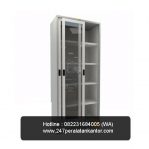 Steel Cupboard Pintu Sliding Kaca