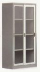 Lemari Arsip Sliding Glass Door 3 Shelfs Alba