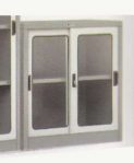 Lemari Arsip Sliding Glass Door 1 Shelf Alba