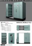 Manual Mobile File MF 4-18 Alba